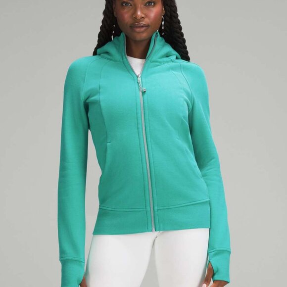 Lululemon Scuba Full-Zip Hoodie Kelly Green - Picture 1 of 9